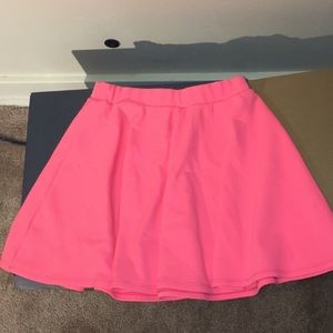 Medium Bright Neon Pink Skater Skirt *must bundle*